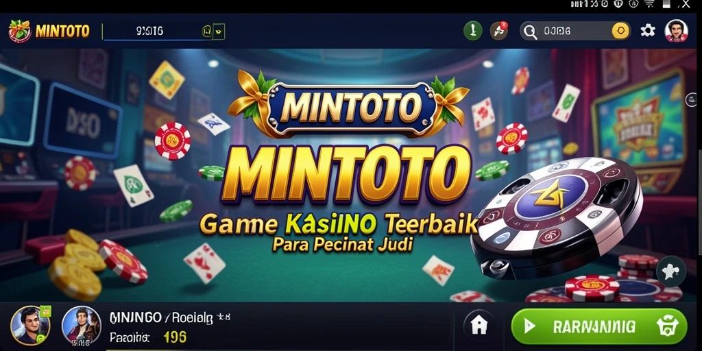 Tampilan gameplay seru dan interaktif dalam MINTOTO.