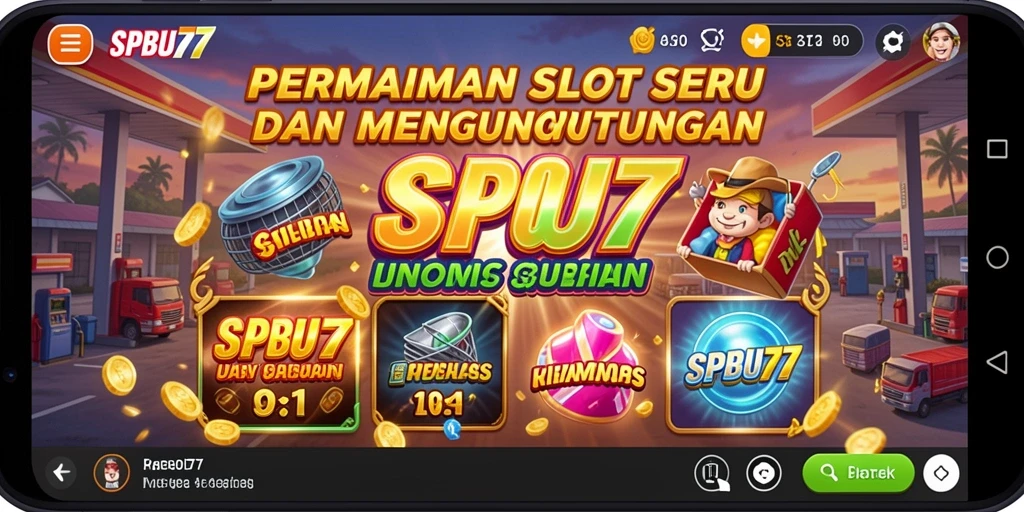 Tampilan menarik dari gameplay Slot SPBU77 dengan efek visual yang menawan.