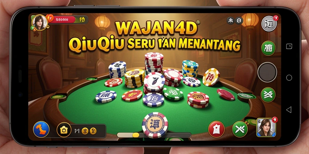 Tampilan menarik dalam permainan QiuQiu WAJAN4D.