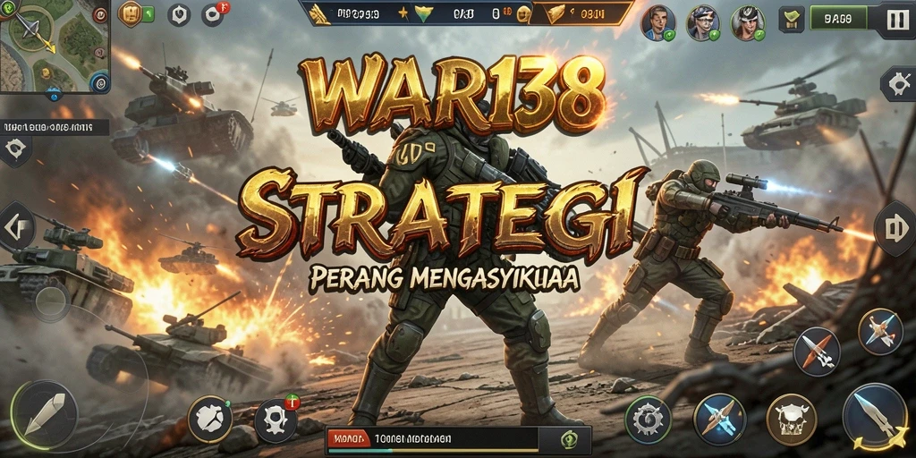 Tampilan gameplay WAR138 yang menegangkan dan strategis.